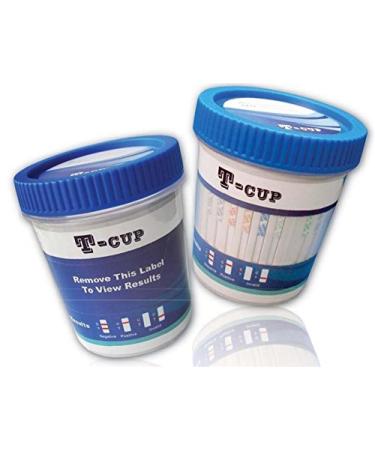 5 Panel Integrated Multi Drug Urine Test T-Cup (COC/THC/OPI/AMP/MAMP) (Multiple Quantities) (25)