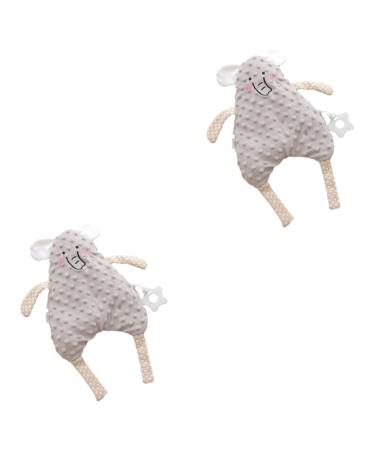 Cabilock 2st baby comfort towel baby clothes for young newborn towels for little girls animal doll newborn calming towel can be imported hand puppet polyester