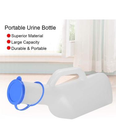 Urine Bottle Portable Plastic Transparent Convenient Outdoor Urine Bottle Kids for Old Men Outdoor Men - Buy Online on GoSupps.com