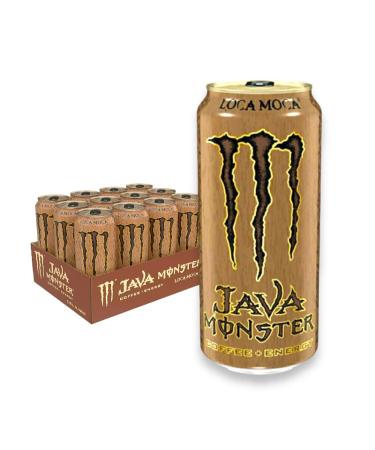 Bier 12 x Monster Energy Moca Coffee 15oz Bottles