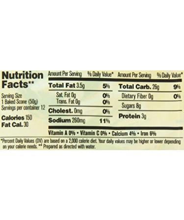 Sticky Fingers Bakeries Wild Blueberry Scone Mix (Pack of 6) - Just Add Water, 15 oz - Buy Online on GoSupps.com