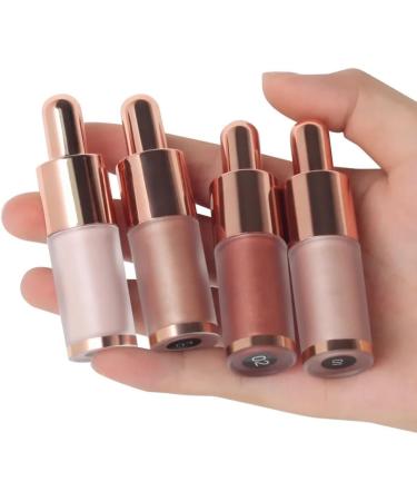 Face Body Highlighting Glitter Liquid Eyeshadow (Number 01) - Buy Online on GoSupps.com