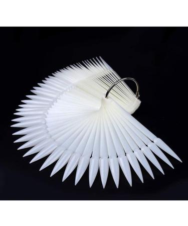 Lurrose 100-Piece Nail Tip Display Palette for Color Showcase | Plastic Polishing Table & Artificial Nail Tips for DIY Nail Art UV Gel | International Shipping Available - Buy Online on GoSupps.com