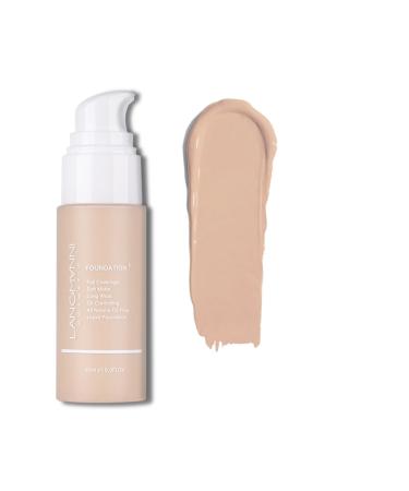 30ml Liquid Foundation Soft Matte Concealer 13 Colors Primer Base Professional Face Make Up Foundation Contour Palette (Color : 04)