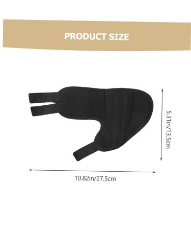 Healifty Valgus Correcting Tool - 1 Pair Cotton Suspenders for Man Foot - Black - Buy Online on GoSupps.com