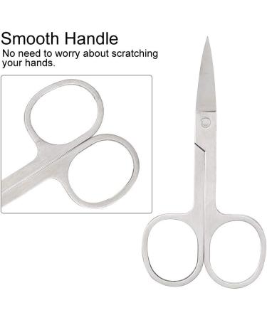Stainless Steel Small Eyebrow Scissors for Grooming Beauty Tool - Eyebrows, Beard, Eyelashes Trimming - Buy Online on GoSupps.com