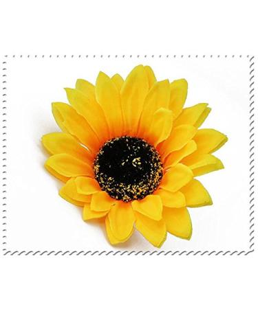 Vasana 6-Piece Sunflower Hair Clips for Women & Girls | Slipproof Crocodile Hairpins | Perfect Hairstyling Accessories for Parties Beach Vacations & Weddings - Buy Online on GoSupps.com