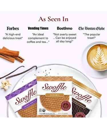 Gluten Free Stroopwafel Cookies | Organic Dutch Waffles | 16 Count | Swoffle - Buy Online on GoSupps.com