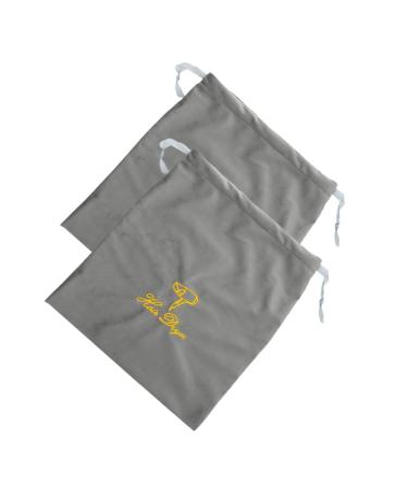 Gogogmee 2pcs Hair Dryer Storage Bag Drawstring Bags Hair Dryer Bag Drawstring Pouch Hair Blow Dryer Bag Hair Blower Bag Drawstring Storage Bag Blow Dryer Pouch Hair Dryer Organizers Bag 35.00X30.00X0.50CM Grey