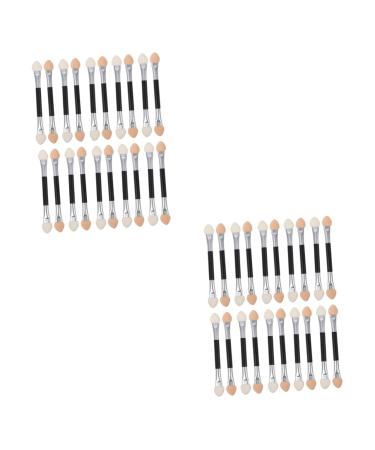 Beavorty 40 pcs Latex Eye Shadow Stick eye makeup disposable makeup make up for 7.5cmx2pcs Assorted Colorx2pcs
