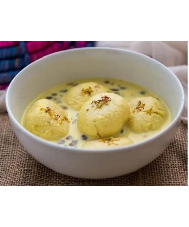 Traditional Rasmalai 750g Indian Traditional Sweet Best Gift For All Occasions Raksha Bandhan Rakhi Marriage Diwali Holi Ganesh Chaturthi Festival Treat For Family & Friend