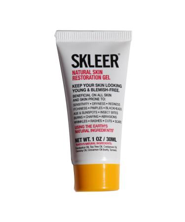 SKLEER Natural Skin Restoration Gel - 1oz - 12 pack - Buy Online on GoSupps.com