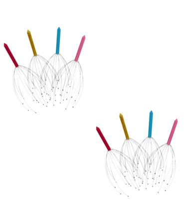 FOMIYES 8 STK head crawl massage clerk massage gear circulation.