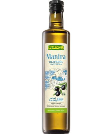 Rapunzel Manira Nativ Extra Organic Olive Oil (6 x 500 ml) - Buy Online on GoSupps.com
