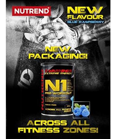  NUTREND Nutrend - N1 Pre Workout (510g) - PreWorkout - Boost strength and endurance - Grapefruit - Buy Online on GoSupps.com