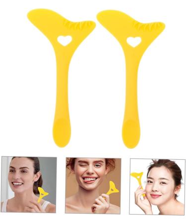 Gogogmee 2 Pcs Eyelash Stamp Tools Lower Eyeliner Stamp Tool Lower Lash Stamp Tool for Makeup Auxiliary Face 12.00X6.00X0.50CM - Buy Online on GoSupps.com