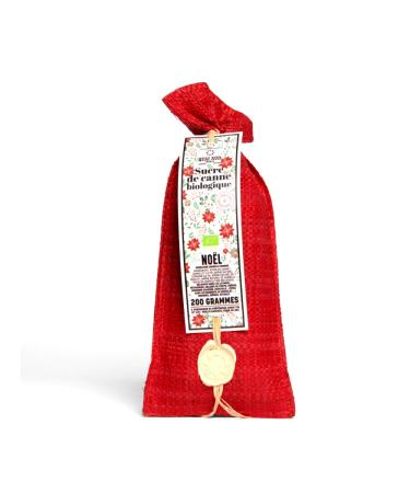 QUAI SUD Organic Christmas Sugar | 200g | Orange-Cinnamon Flavor
