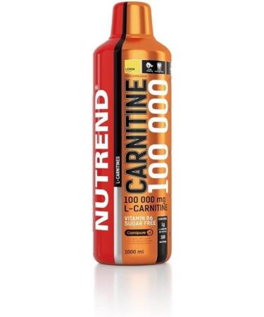 Nutrend Carnitine 100 000 Lemon - 1000 ml. - Buy Online on GoSupps.com