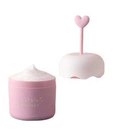 Face Wash Foam Maker | Pink Facial Cleanser Foam Whip Bubble Tool | Deep Skin Care Cleaner for Home & Travel - Buy Online on GoSupps.com