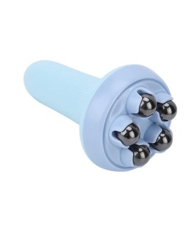 Verdant Touch Roller Ball Body Massage Roller Ball Body Shaping Massager Portable Magnetic Pearl Massage device Tool for neck shoulder indoor girls blue