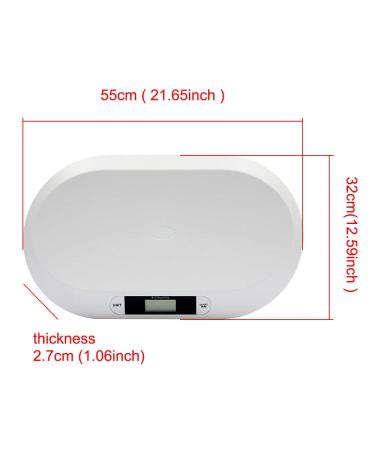 Little Electronic Baby Scale - Pediatric Weight Tracker for Infants & Pets | Accurate 20kg Digital Scale - Ideal for Home & Veterinary Use - Buy Online on GoSupps.com