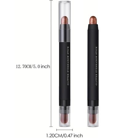 Fard Paupi res Cr meux - Stick Maquillage Imperm able Longue Tenue | Effet Lumi re & Brillant - Liner Cr meux Multi-Usage Pour Femmes & Filles - Maquillage F te & Beaut  - Buy Online on GoSupps.com