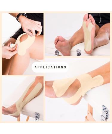 CureTape Gentle: Hypoallergenic Kinesiology Tape for Sensitive Skin | Water Resistant K Tape for Elderly & Children | Easy Removal | Medical Grade - Buy Online on GoSupps.com