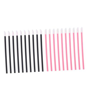 300 Pcs Cotton Swab Lip Balm Applicator Lipstick with Wooden Handle Lipstick Mascara Lipstick Brush Applicator Women Makeup Tools Lip Gloss Wand