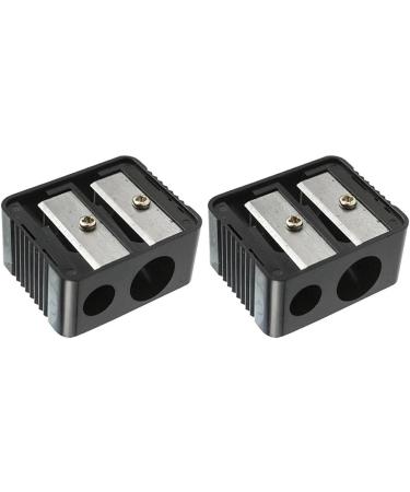 Eyebrow Dual Pencil Sharpener - Compact Wooden Design for Lip and Eye Makeup - Buy Online on GoSupps.com