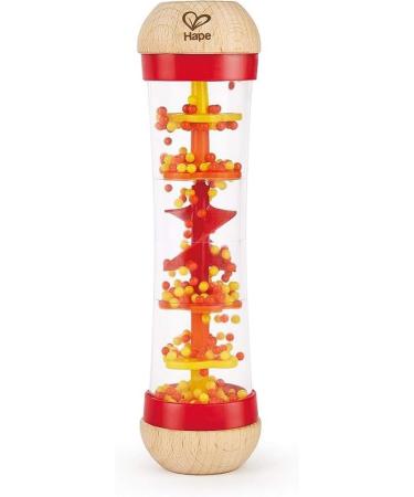 Hape Rainmaker | Mini Wooden Rattle Musical Toy Red - Buy Online on GoSupps.com