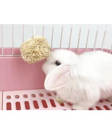 Camiter 15Pcs Rabbit Toys - Natural Timothy Grass Chew Toys for Small Animals | Dental Care Wooden Chain | International Shipping Available - Buy Online on GoSupps.com