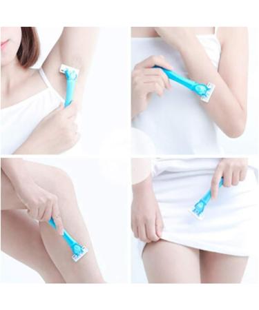 Softy Razor Blade Female 3 Layer (8 Blades) with Handle Suitable for Venus 3 Gillette - Buy Online on GoSupps.com