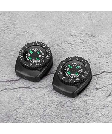2 Pieces Wrist Compass Portable Watch Strap - Ideal for Camping & Boating | International Shipping Available - Buy Online on GoSupps.com
