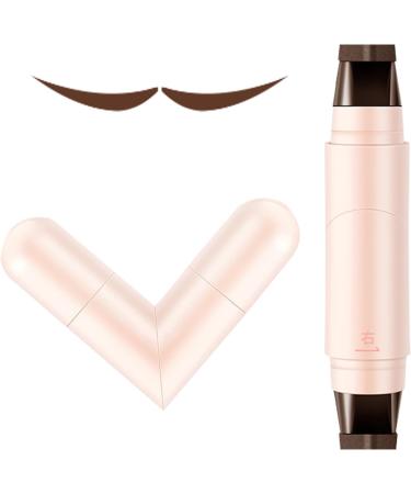 Eyeliner Stamps Long Lasting Makeup Stamp Pen Long Lasting Smooth Precision Smudge Resistant Pen for Women Daily Beauty Girls and Family Brown - Buy Online on GoSupps.com