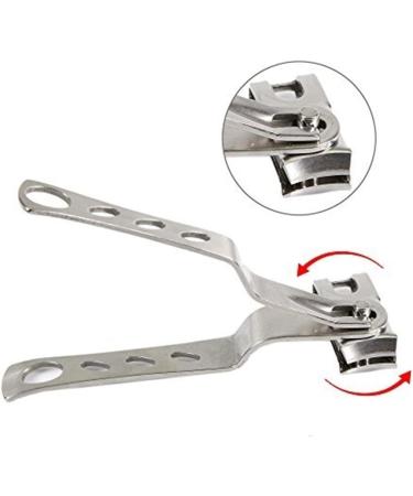 QXSJEDYCH Nail Clippers Toe Nail Degree Rotate Swivel Manicure Art Cutter Scissor Trimmer Pedicure Tool Fingernail Nails - Buy Online on GoSupps.com