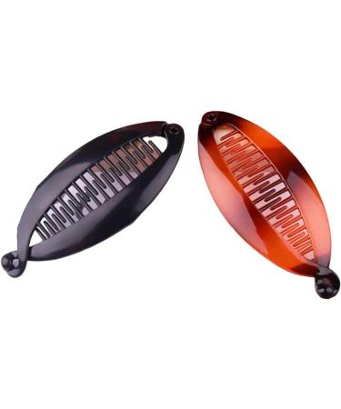 New 2025 1 Pc Fish Shape Hair Claw Clips Hair Jewelry Banana Barrettes Hairpins Hair Accessories For Women Clips Clamp Hair Styling Tools Jewelry Fashion Accessories Creative Gift - Buy Online on GoSupps.com