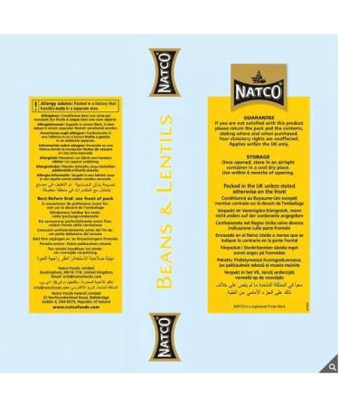 Natco Dried Chick Peas | A Good Source of Protein | A Good Source of Fibre | Packed in the UK | 5kg - Buy Online on GoSupps.com