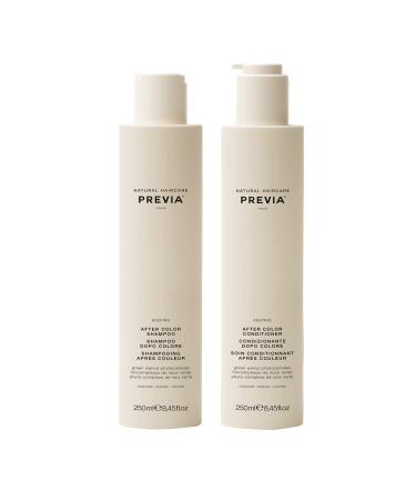 Previa Keeping After Color Shampoo and Conditioner - Color Protection Hair Care Set for Color Treated Hair (8.45 oz each)
