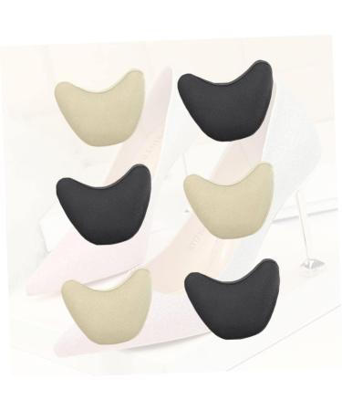 NOLITOY Toe Infilled Pad - 18 Pairs High Heel Shoe Pads for Women | Comfortable Heel & Toe Padding for Boots & High Heels - Adjustable Black Knitted Cloth - Buy Online on GoSupps.com