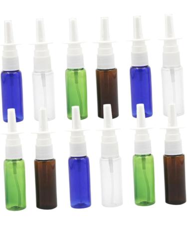 Healifty 36 Pcs Plastic Fine Mist Spray Bottles - Mini Nasal Sprayer Refillable Empty Water Sprayer - Assorted Colors - 2.4X11.9CM - Buy Online on GoSupps.com
