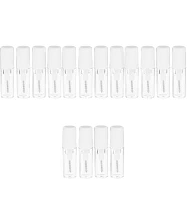 Healvian Healvian 16 Pieces Eyelash Raincoat Eyebrow Trimmer Eyebrow Fixative Eyelash Gel Eyebrow Styling Liquid Mask Eyebrow Fixing Liquid Sweat-Proof Eyebrow Gel Plastic