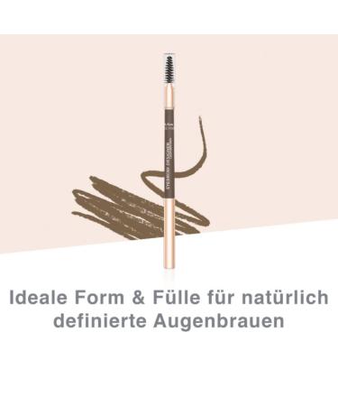M. Asam Magic Finish Eyebrowstift - 4-in-1 Light Brown Eyebrow Pencil | Perfect Shape & Optimal Brow Arch | International Shipping - Buy Online on GoSupps.com