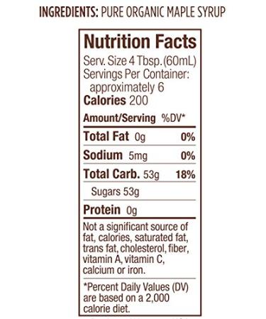 Pure Organic Maple Syrup - Vermont Grade A | Butternut Mountain Farm, 12 Fl Oz - Buy Online on GoSupps.com