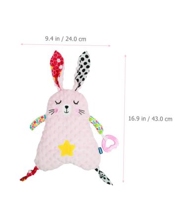 Ibasenice 4-Piece Baby Comfort Towel Set | Soft Cuddly Toys & Towels for Newborns | Ideal Baby Shower Gift - Buy Online on GoSupps.com
