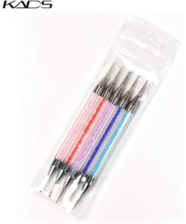 KADS 5 pc 2 Way Dotting Pen Tool Nail Art Tip Dot Paint Manicure kit - Buy Online on GoSupps.com