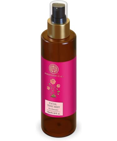 Buy Forest Essentials Facial Tonic Mist Pure Rosewater 130 ml - Luxurious Hydrating Face Mist for Glowing Skin | International Shipping Available - Buy Online on GoSupps.com