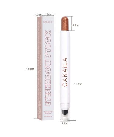 MEICOLY Creamy Eyeshadow Stick - 2-in-1 Shimmer Pencil Crayon | Waterproof Eye Brightener & Highlighter - Champagne Shimmer - Buy Online on GoSupps.com