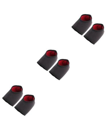 minkissy 3 Pairs Shoe Washer Ankle Support Ankle Sleeve Support Plantar Socks Ankle Brace Straps Ankle Injury Brace Exercise Ankle Brace Shoe Pad Heel Men and Women
