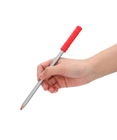 Pencil topper silicone chewing caustic cuffs made of silicone chicken stuff for toddlers suitable for sensory needs autism ADHD (bite ring set with bite ring set with red saber pencil