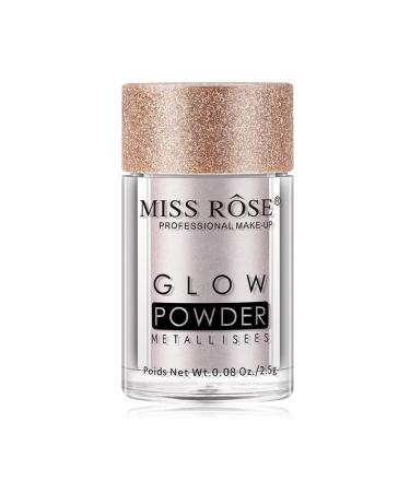 SPESHION Monochrome Glitter Pink Pearl Eye Shadow Waterproof Glitter Lazy Eye Shadow Powder Makeup Eye Shadow (03)